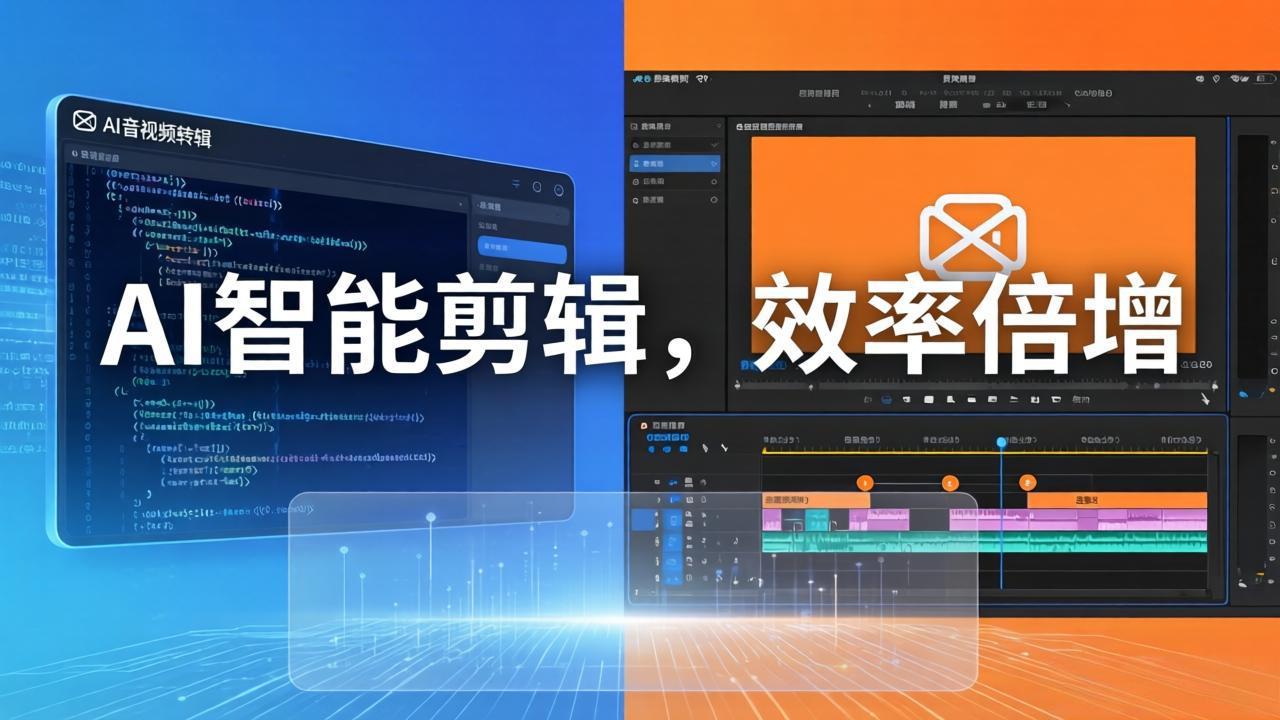 AI剪辑入门到精通实战：千问音视频转写+AI筛选文案+剪映精剪，一套SOP让你剪视频效率翻10倍-蓝海云网创