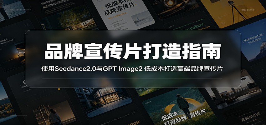 品牌宣传片打造指南：使用Seedance2.0与GPT Image2 低成本打造高端品牌宣传片-蓝海云网创