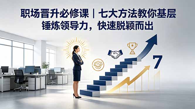 付费文章：职场晋升必修课｜七大方法教你基层锤炼领导力，快速脱颖而出-蓝海云网创