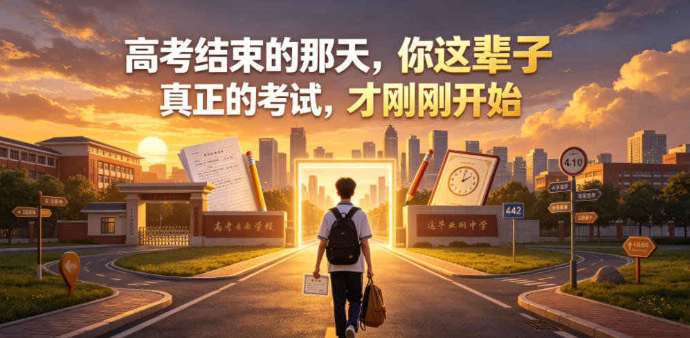 付费文章：高考结束的那天，你这辈子真正的考试，才刚刚开始-蓝海云网创