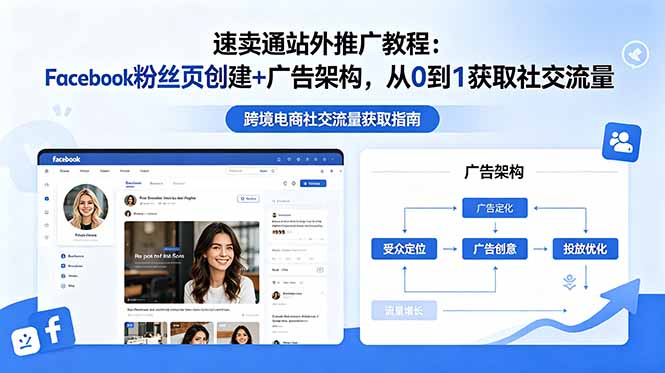 速卖通站外推广教程：Facebook粉丝页创建+广告架构，从0到1获取社交流量-蓝海云网创