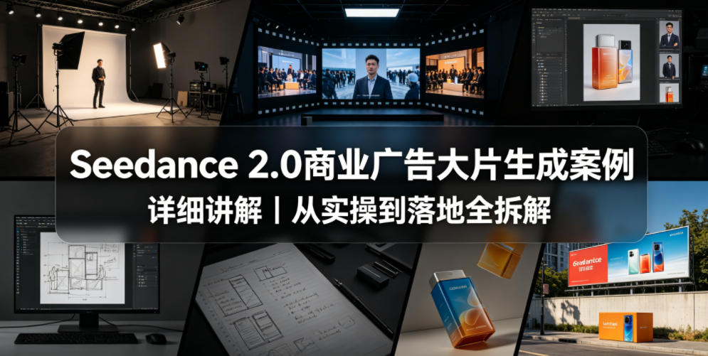 Seedance 2.0商业广告大片生成案例详细讲解｜从实操到落地全拆解-蓝海云网创