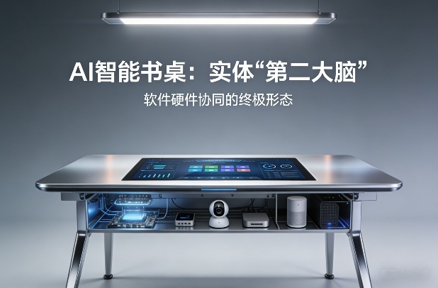 AI智能书桌搭建，构建你的实体“第二大脑”，软件硬件协同的终极形态-蓝海云网创