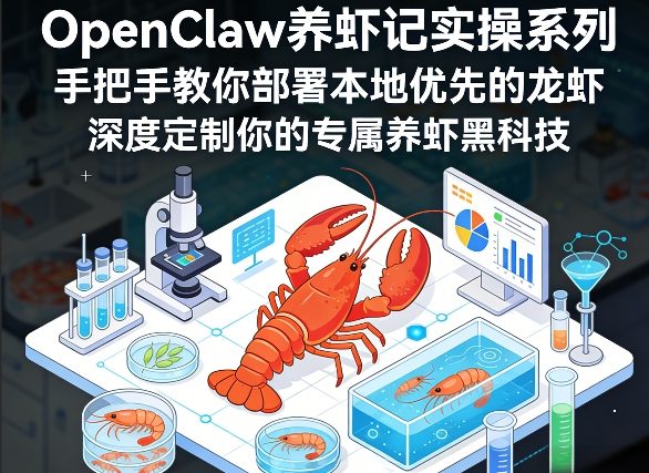 OpenClaw养虾记实操系列，手把手教你部署本地优先的龙虾，深度定制你的专属养虾黑科技(更新)-蓝海云网创