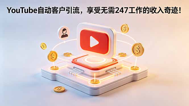 YouTube 自动客户引流，享受无需 247 工作的收入奇迹！【原创双语字幕】-蓝海云网创