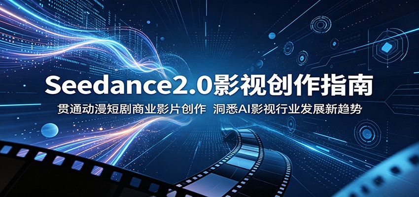 Seedance2.0影视创作指南：贯通动漫短剧商业影片创作，洞悉AI影视行业发展新趋势-蓝海云网创