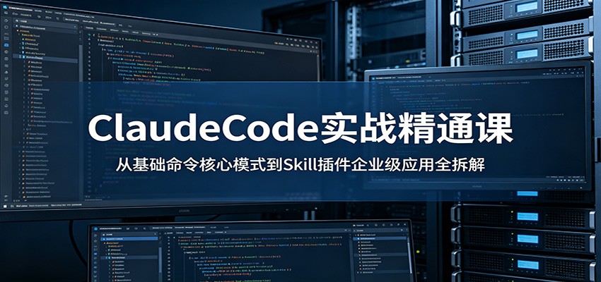 ClaudeCode实战精通课：从基础命令核心模式到Skill插件企业级应用全拆解-蓝海云网创
