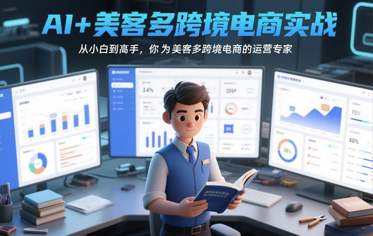 AI+美客多跨境电商实战，从小白到高手，你也可以成为美客多跨境电商的运营专家-蓝海云网创