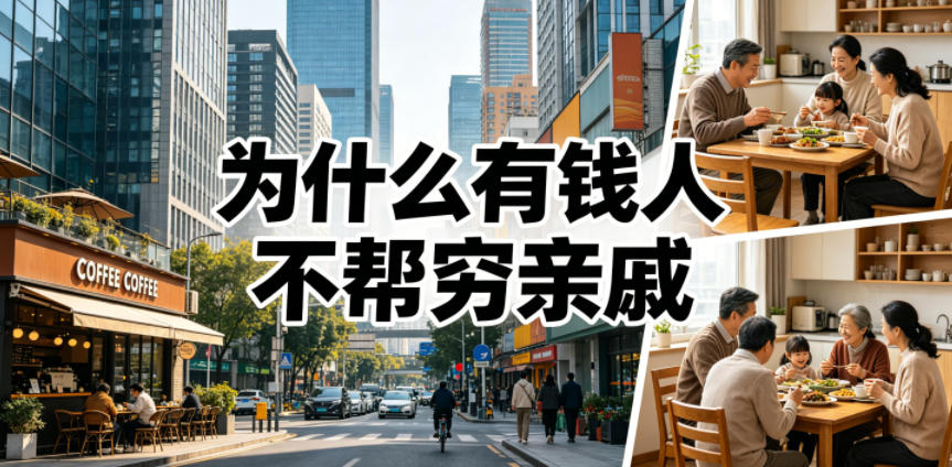 付费文章：为什么有钱人不帮穷亲戚？-蓝海云网创