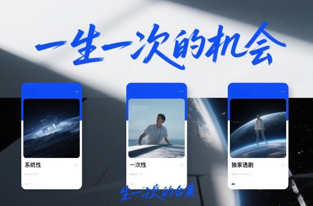 付费文章合集《一生一次的机会》3篇，一个系统性、一次性、独家性的透剧-蓝海云网创