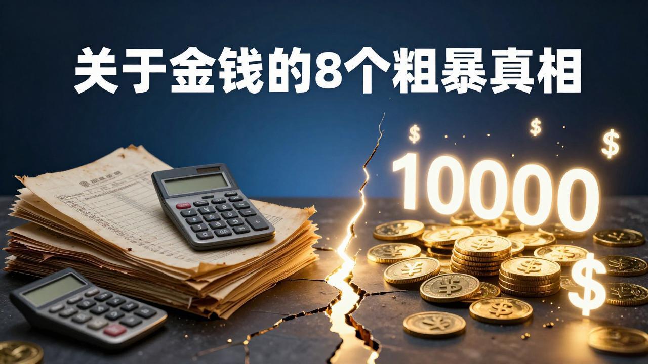 付费文章：关于金钱的 8 个粗暴真相，彻底重塑你的赚钱思维与财富认知-蓝海云网创