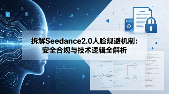 拆解Seedance2.0人脸规避机制：安全合规与技术逻辑全解析-蓝海云网创