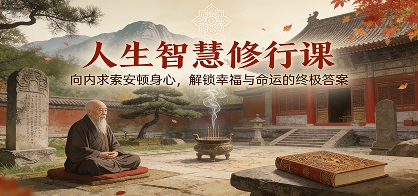 人生智慧修行课：向内求索安顿身心，解锁幸福与命运的终极答案-蓝海云网创