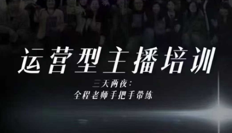 婉婉运营型主播培训线下课,主播四大能力,十小时线下录像+字幕,内容比线上课干-蓝海云网创