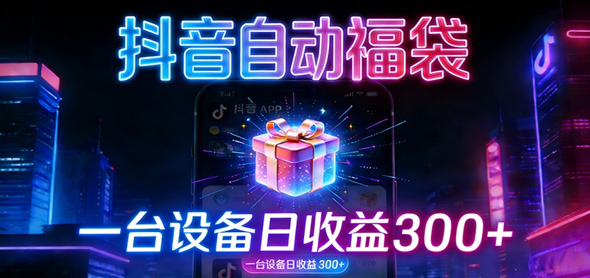 全自动抢福袋神器：24小时不停歇，日产出500＋-蓝海云网创