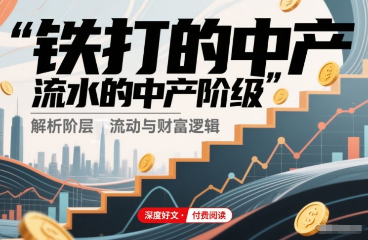 付费文章：铁打的中产，流水的中产阶级-蓝海云网创