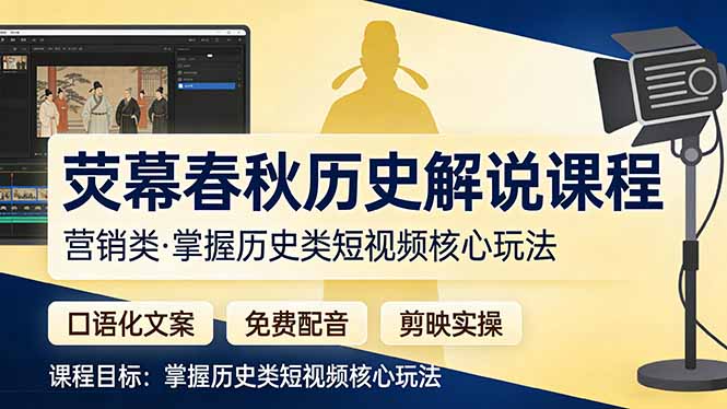 荧幕春秋历史(营销类-蓝海云网创