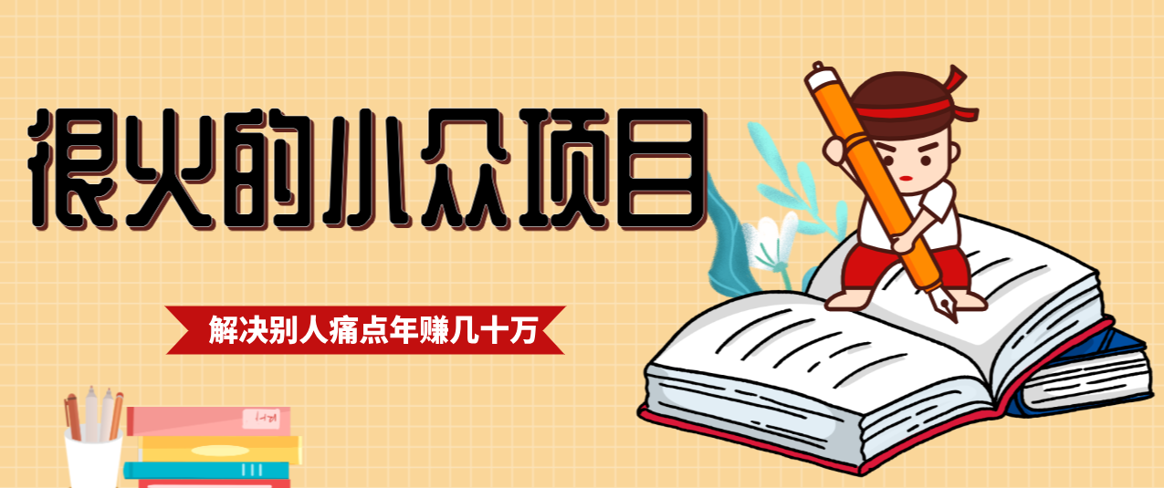 一直都很火的小众项目，抓住应届生求职痛点，这个小众项目年入几十万的底层逻辑-蓝海云网创