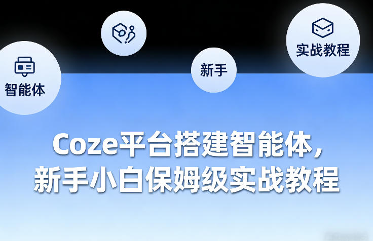 Coze平台搭建智能体，新手小白保姆级实战教程-蓝海云网创