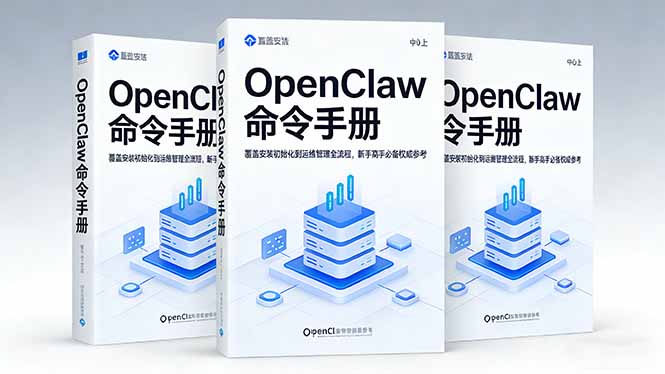 OpenClaw命令手册：覆盖安装初始化到运维管理全流程，新手高手必备权威参考-蓝海云网创