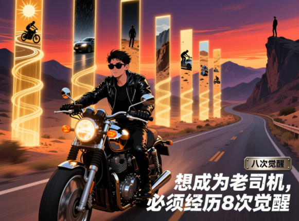 付费文章：想成为老司机，必须经历8次觉醒-蓝海云网创