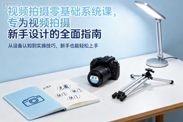 视频拍摄零基础系统课,专为视频拍摄新手设计的全面指南-蓝海云网创