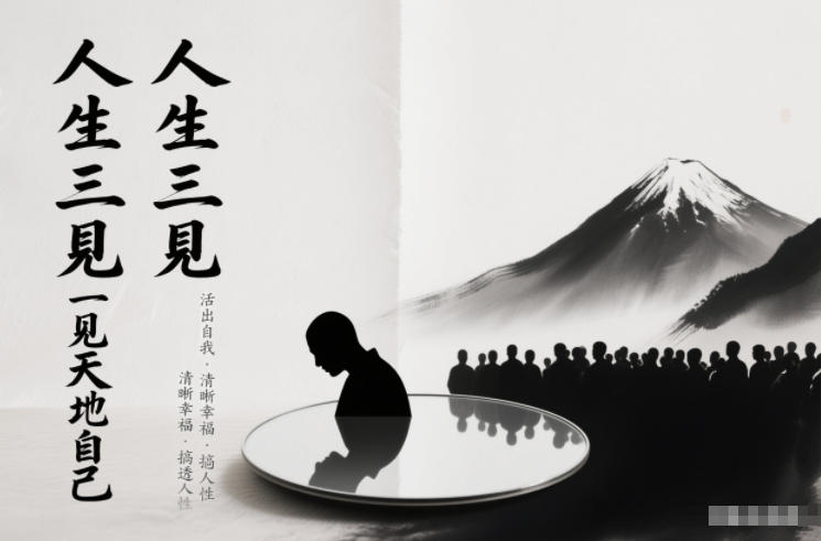 人生三见一见天地见众生见自己，活出自我拥有清晰幸福人生，搞透人性-蓝海云网创