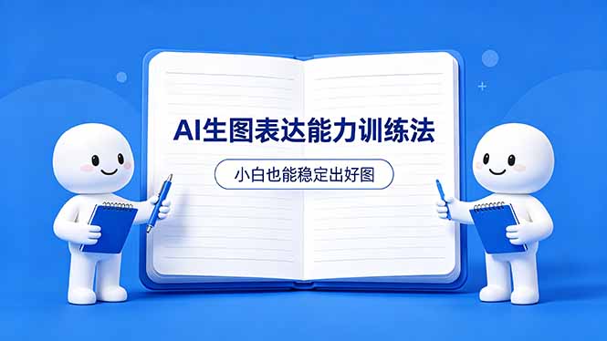 AI生图不是做漂亮图，而是表达能力。这套方法让小白也能稳定出好图-蓝海云网创