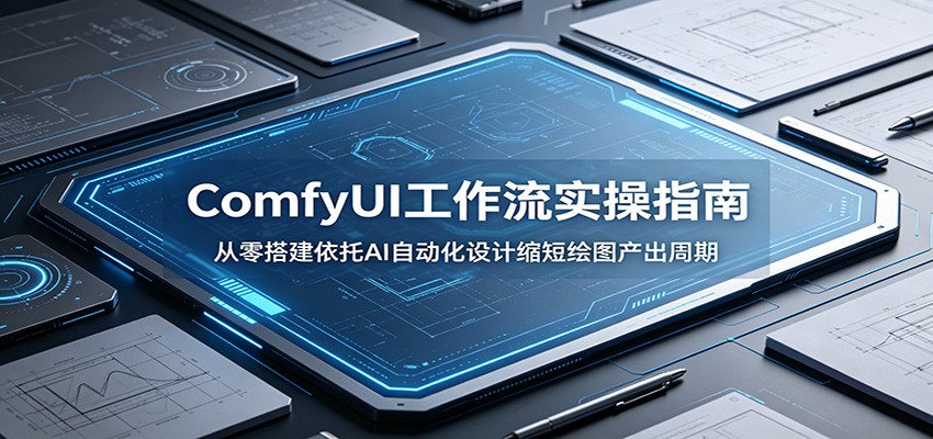 ComfyUI 工作流实操指南：从零搭建依托AI自动化设计缩短绘图产出周期-蓝海云网创