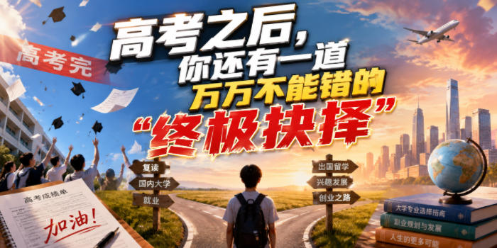 付费文章：高考之后，你还有一道万万不能错的“终极抉择”-蓝海云网创