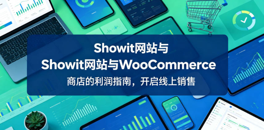 Showit网站与WooCommerce商店的利润指南，开启线上销售【原创双语字幕】-蓝海云网创