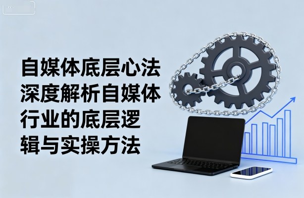 自媒体底层心法，深度解析自媒体行业的底层逻辑与实操方法-蓝海云网创