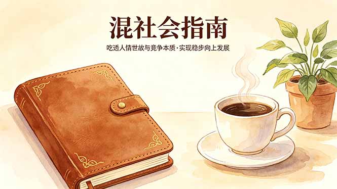 付费文章：混社会指南，吃透人情世故与竞争本质，实现稳步向上发展-蓝海云网创