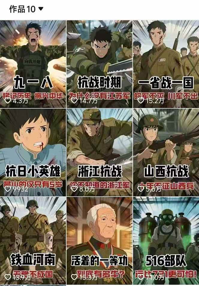 图片[2]-动漫历史类视频制作全流程，学文案撰写、分镜提示词，掌握动漫图生成+抠图配音剪辑-蓝海云网创